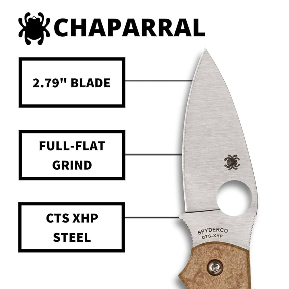 めーぷる Chaparral® Birdseye Maple – Spyderco